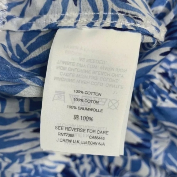 J CREW Sleeveless Cotton Jumpsuit Women's Sz Large - Picture 8 of 9